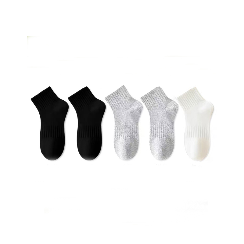 Calcetines deportivos transpirables de algodón para mujer