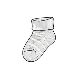 Calcetines con puños
