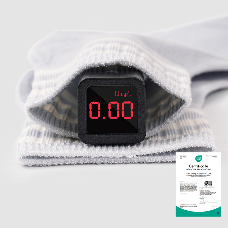 Calcetines deportivos de tobillo antipilling de alta elasticidad y rayas antibacterianas para niños