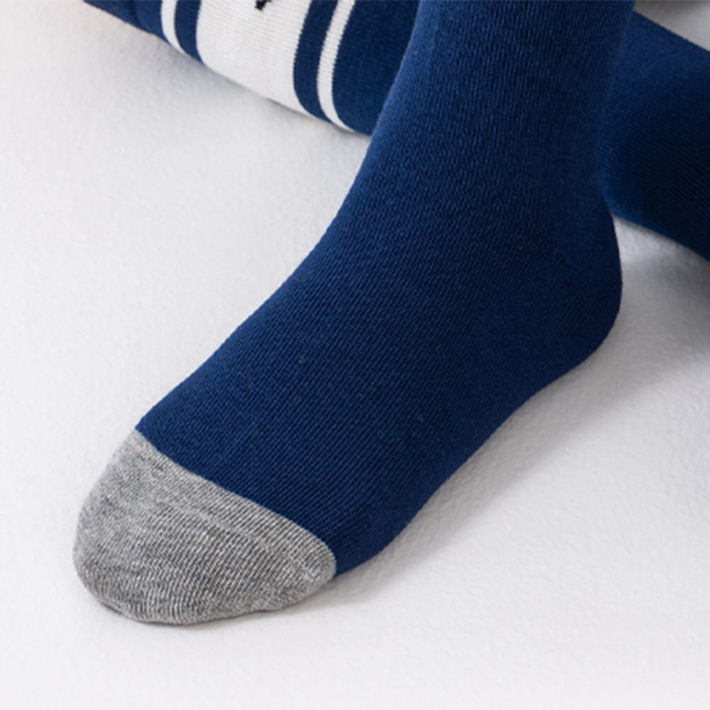 Calcetines deportivos juveniles Colorblock de media caña