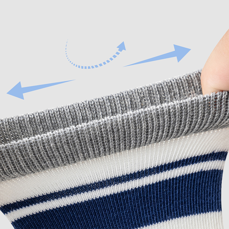 Calcetines deportivos juveniles Colorblock de media caña